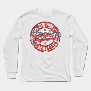 New York Sports Athletic logo Long Sleeve T-Shirt